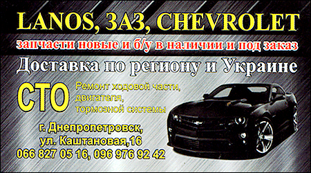 СТО Lanos\ЗАЗ\Chevrolet Каштановая 16