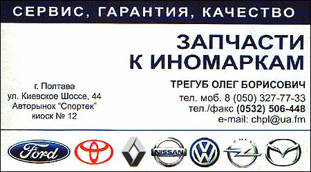 Автозапчасти к иномаркам Спортек 12