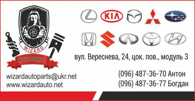 Wizard автозапчастини